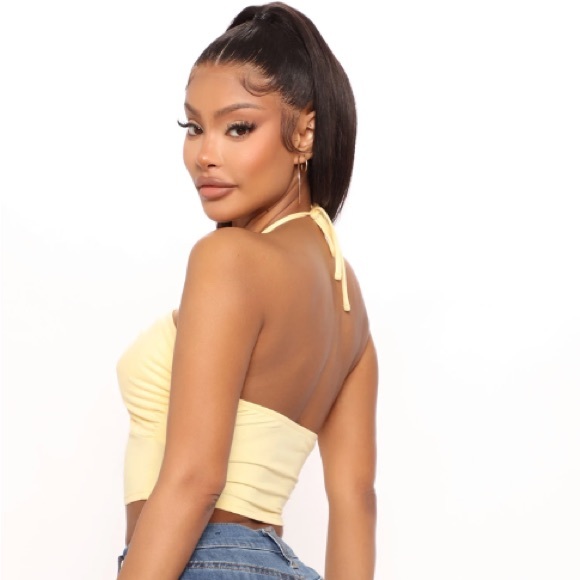 Fashion Nova Halter Crop Top - Picture 2 of 7